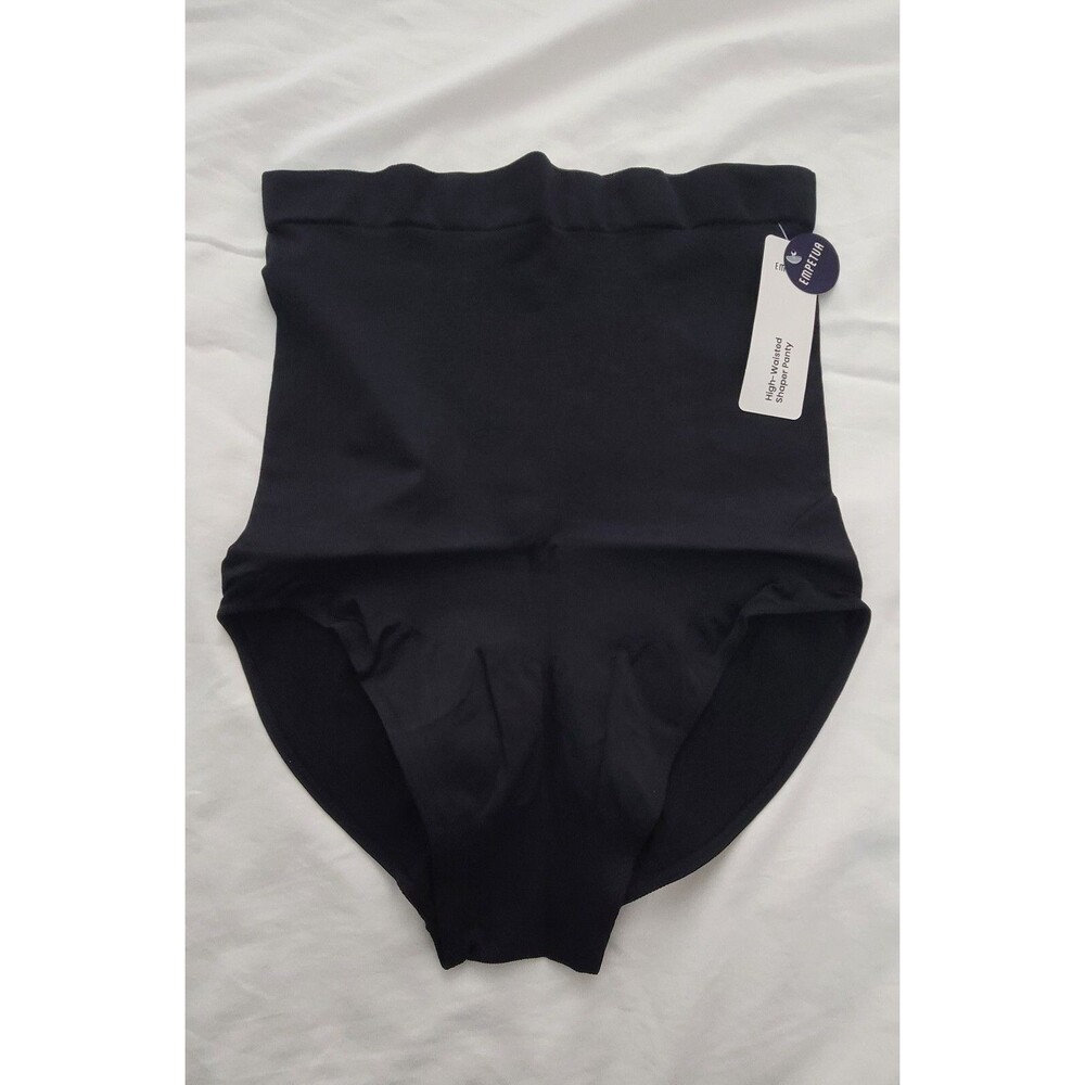 Empetua by Shapermint Womens Sz M/L High Waisted Shaper Panty Black 54001